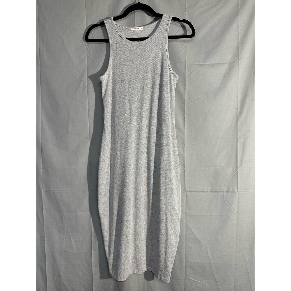 Marine Layer Gray Midi Dress